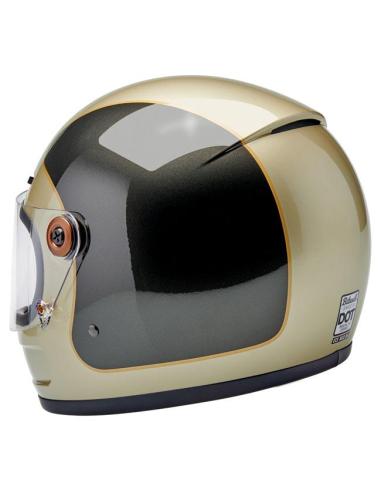 BILTWELL GRINGO SV METALLIC CHAMPAGNE / CHARCOAL TRACKER HELMET