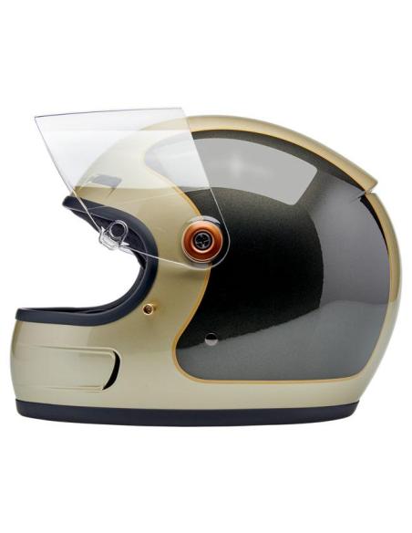 BILTWELL GRINGO SV METALLIC CHAMPAGNE / CHARCOAL TRACKER HELMET