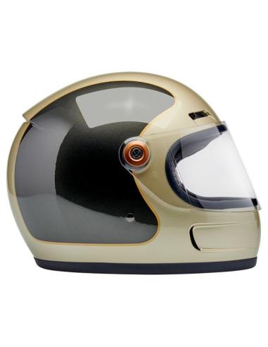 BILTWELL GRINGO SV METALLIC CHAMPAGNE / CHARCOAL TRACKER HELMET