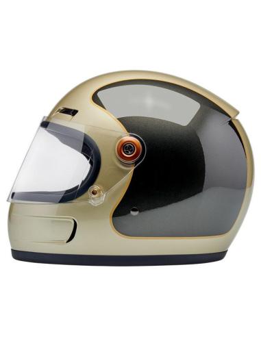BILTWELL GRINGO SV METALLIC CHAMPAGNE / CHARCOAL TRACKER HELMET