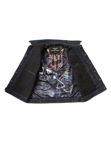 Colete de Jeans WCC x 13 ½ Dominator | West Coast Choppers