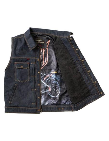 Colete de Jeans WCC x 13 ½ Dominator | West Coast Choppers