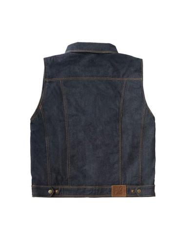 Gilet en Jean RAW WCC x 13 ½ Dominator | West Coast Choppers