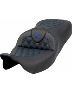 ASIENTO SADDLEMEN AZUL ROADSOFA™ CON COSTURAS LATTICE...