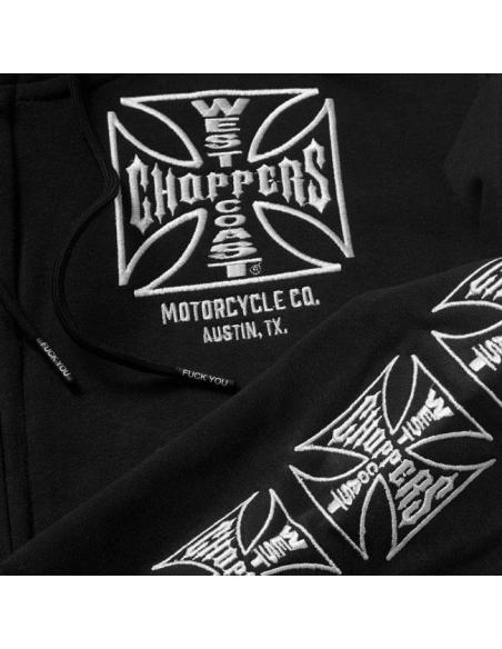 Compra Felpa WCC Dominator Nera | OG Cross Ricamata