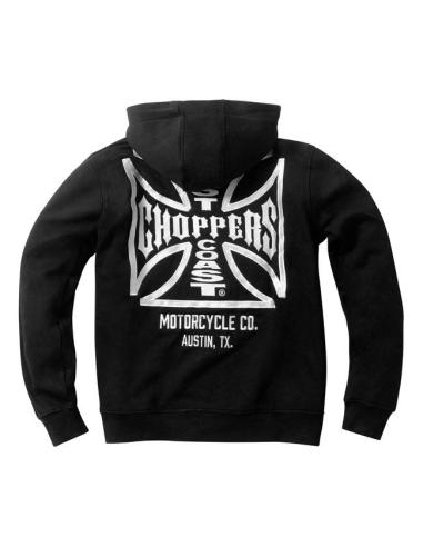 WCC Dominator Black Hoodie | OG Cross Embroidered