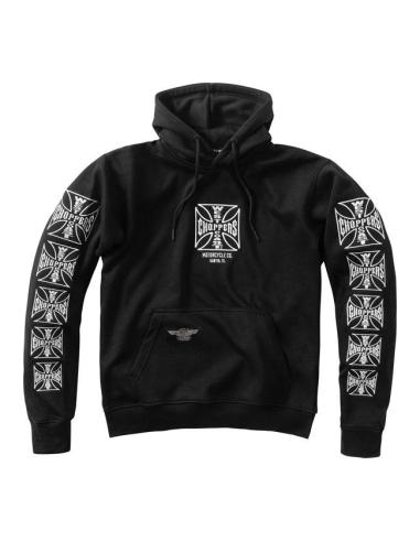 Sweat WCC Dominator Noir | Sans Zip, Brodé