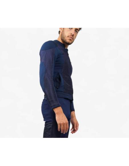 Comprar Chaqueta Breeze Man Azul Ventilada  – Protección Flexishock Y Diseño Ultraligero