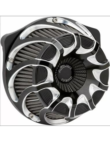 Acquista Filtro Aria Drift Inverted Nero per Harley M8 17-23 – Arlen Ness