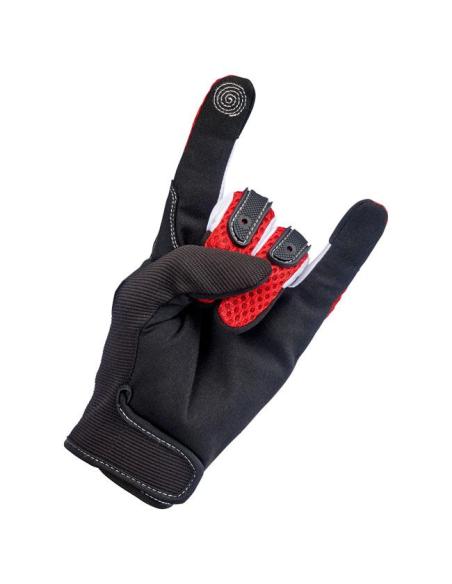 Luvas Biltwell Anza Vermelho/Preto | Off-Road + Touch