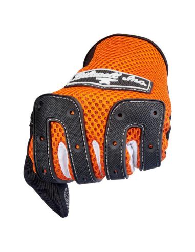 Gants Biltwell Anza Orange/Noir | Off-Road Tactile