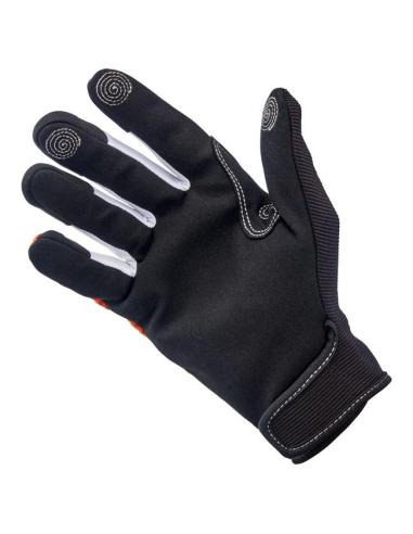 Luvas Biltwell Anza Laranja/Preto | Off-Road + Tela