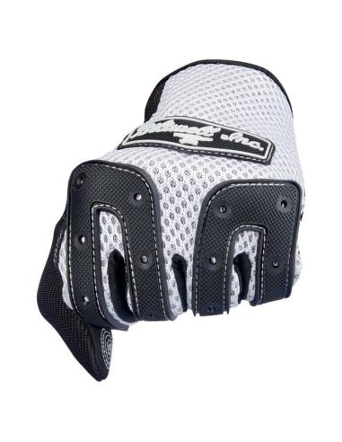 Luvas Biltwell Anza Branco/Preto | Off-Road + Tela