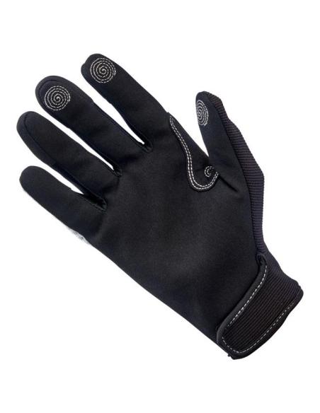 Biltwell Anza White/Black Gloves | Off-Road + Touch