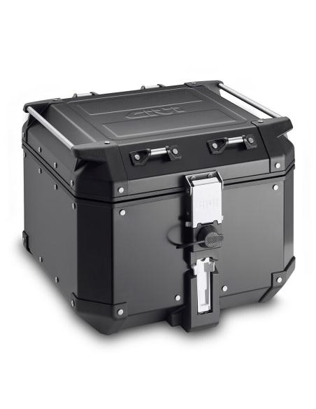 BAUL DE ALUMÍNIO GIVI PRETO TREKKER OUTBACK MONOKEY