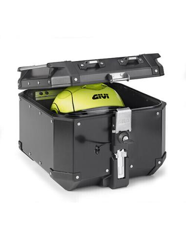 BAUL DE ALUMÍNIO GIVI PRETO TREKKER OUTBACK MONOKEY