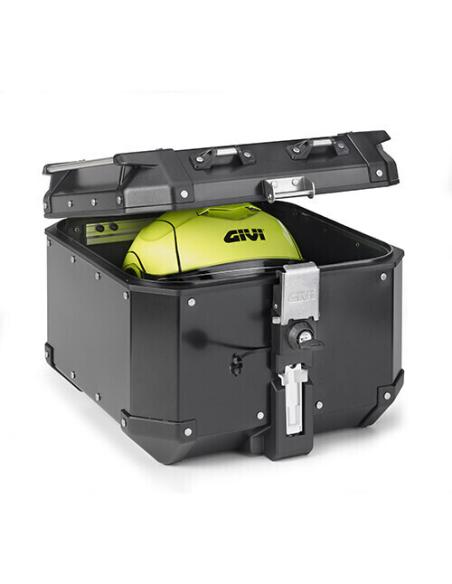 Top Case En Aluminium Givi Monokey Trekker Trekker Outback 42L Noir