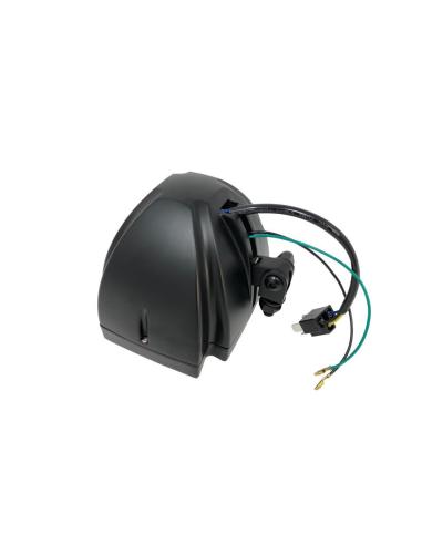 Phare Highway Hawk Gothic Noir H4 12V60/55W | E-mark, Filetage M10