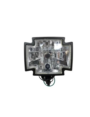 Phare Highway Hawk Gothic Noir H4 12V60/55W | E-mark, Filetage M10
