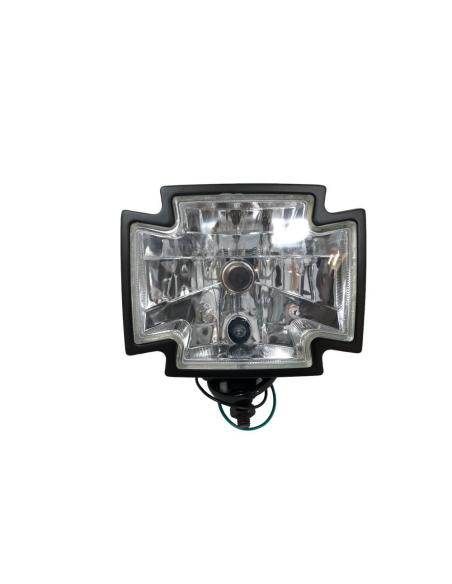 Phare Highway Hawk Gothic Noir H4 12V60/55W | E-mark, Filetage M10