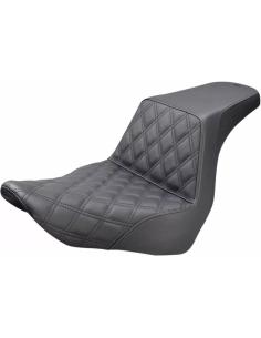 BANCO SADDLEMEN STEP-UP 2-UP COM GELCORE™ E ULTRA-FOAM PARA HARLEY-DAVIDSON SOFTAIL