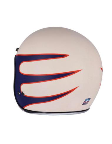Casque 13 ½ Skull Bucket Blanc Vintage | ECE 22.06