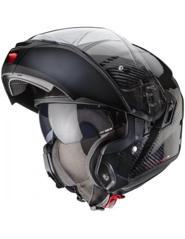 CAPACETE MODULAR CABERG LEVO DE CARBONO