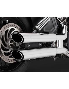 Escapamentos Vance & Hines Twin Slash 3" para Indian Scout | Iguana Custom 2