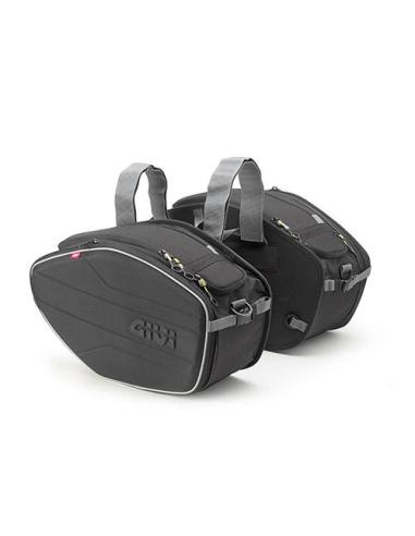 GIVI EA101C SIDE SADDLEBAGS – BLACK NYLON – 30 L – UNIVERSAL