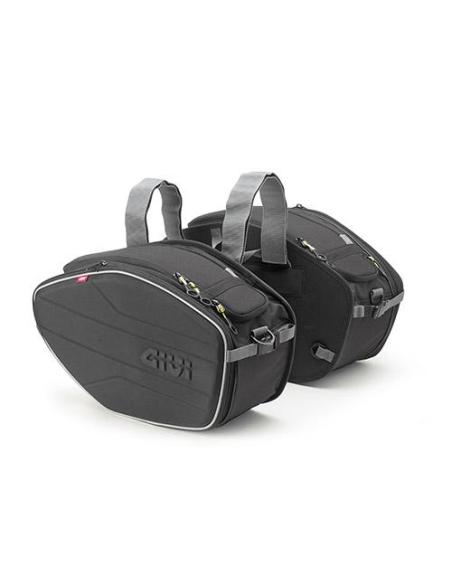 GIVI EA101C SIDE SADDLEBAGS – BLACK NYLON – 30 L – UNIVERSAL