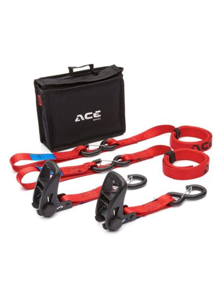 Kit de Cintas Premium Acebikes | 200cm, Soft Hook, 750 daN
