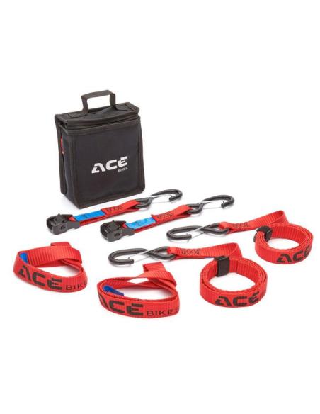 Acquista Acebikes Cam Buckle Pro | Kit 140 cm, con Ganci, Anelli e Borsa