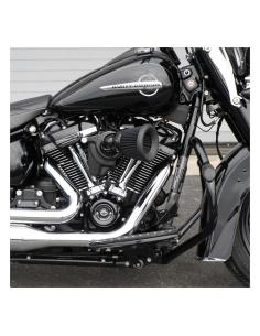 Acquista Kit Filtro Aria Arlen Ness Velocity 65° Nero Lucido per Harley Twin Cam 99-17 2
