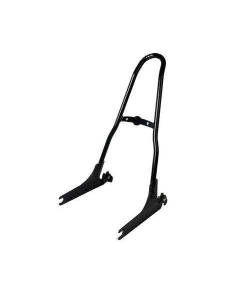 21" Gloss Black Sissy Bar for Dyna 06–17 | Iguana Custom