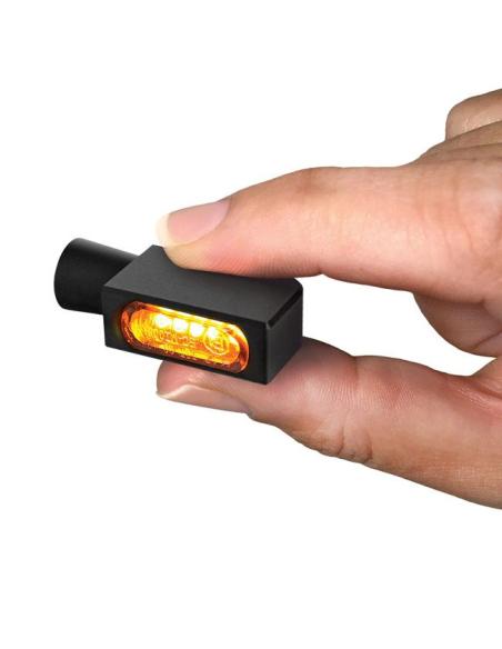 Pisca LED HeinzBikes® Blokk Line – Micro, Universal, Homologado CE