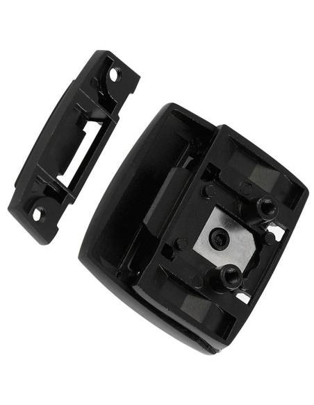 Comprar Cerraduras Tour Pak Old Style en Aluminio Negro para Harley 1980-2013 | Iguana Custom