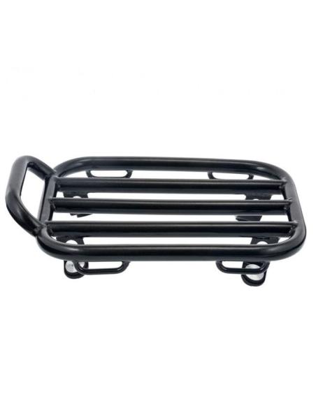 Porte-bagages Motone Voyager Noir pour Harley, Triumph, Indian | Iguana Custom