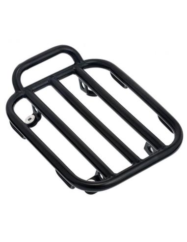 Porte-bagages Motone Voyager Noir pour Harley, Triumph, Indian | Iguana Custom