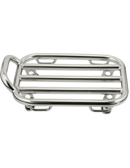 Bagageiro Cromado Motone Voyager para Harley, Triumph, Indian | Iguana Custom