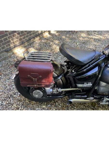 Motone Voyager Chrome Luggage Rack for Harley, Triumph, Indian | Iguana Custom