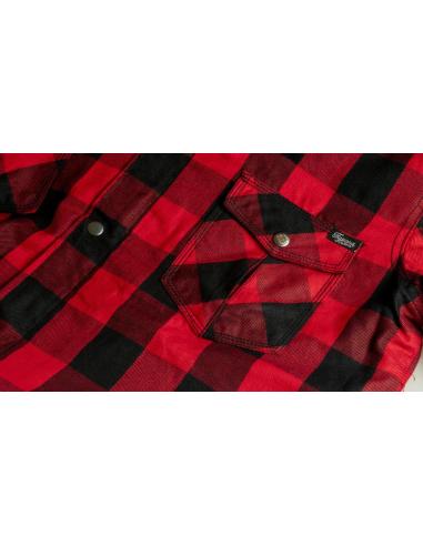 Acquista Camicia da Boscaiolo da Motociclista Certificata AA con Rinforzi in Kevlar | Iguana Custom