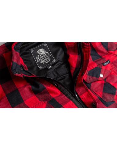 Acquista Camicia da Boscaiolo da Motociclista Certificata AA con Rinforzi in Kevlar | Iguana Custom