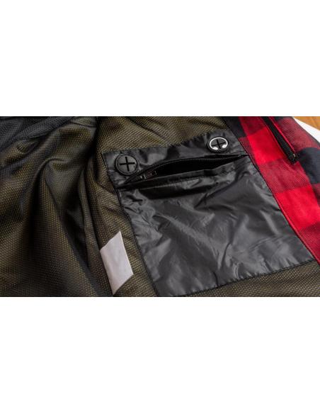 Camisa de Moto Estilo Lenhador Certificada AA com Reforços de Kevlar | Iguana Custom