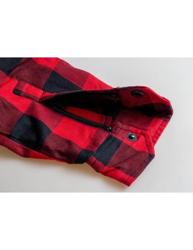 Acquista Camicia da Boscaiolo da Motociclista Certificata AA con Rinforzi in Kevlar | Iguana Custom
