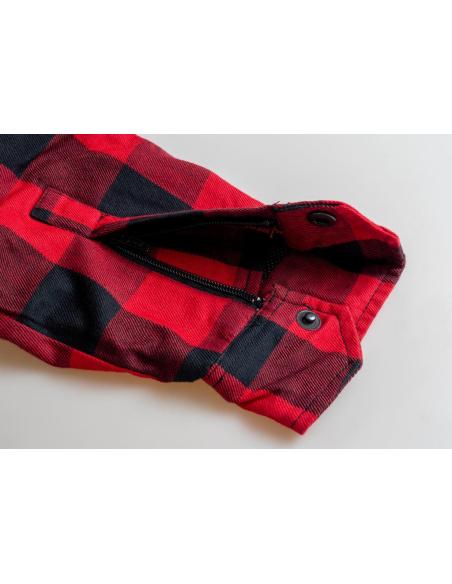 Camisa de Moto Estilo Lenhador Certificada AA com Reforços de Kevlar | Iguana Custom