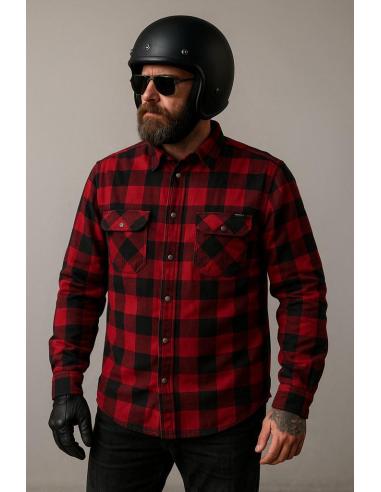 Comprar Camisa Motera de Leñador Certificada AA con Refuerzos de Kevlar | Iguana Custom