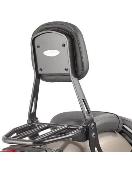 GIVI PRETO COM GRADE PARA ESTILINGUE REBELDE CMX 500