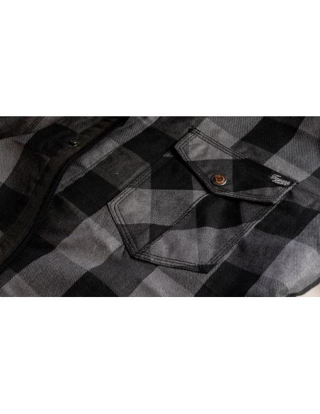 Comprar Camisa Motera Femenina Gris Certificada AA con Kevlar | Iguana Custom