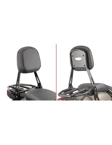 Backrest Black Givi With Grill For Honda Rebel Cmx 500