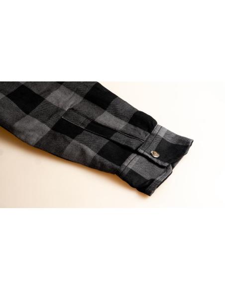 Comprar Camisa Motera Femenina Gris Certificada AA con Kevlar | Iguana Custom
